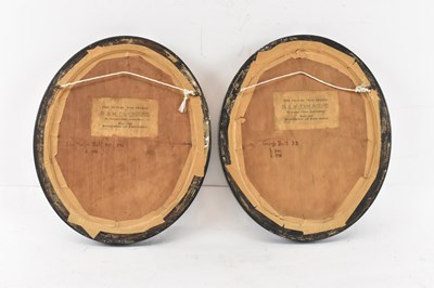 Lot 240 - A pair of late 18th/early 19th century oval...