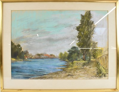 Lot 241 - BARDOU; early 20th century watercolour, rural...