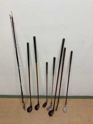 Lot 92 - GOLF INTEREST; a collection of seven golf...