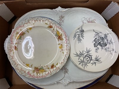 Lot 115 - Three boxes of ceramics.