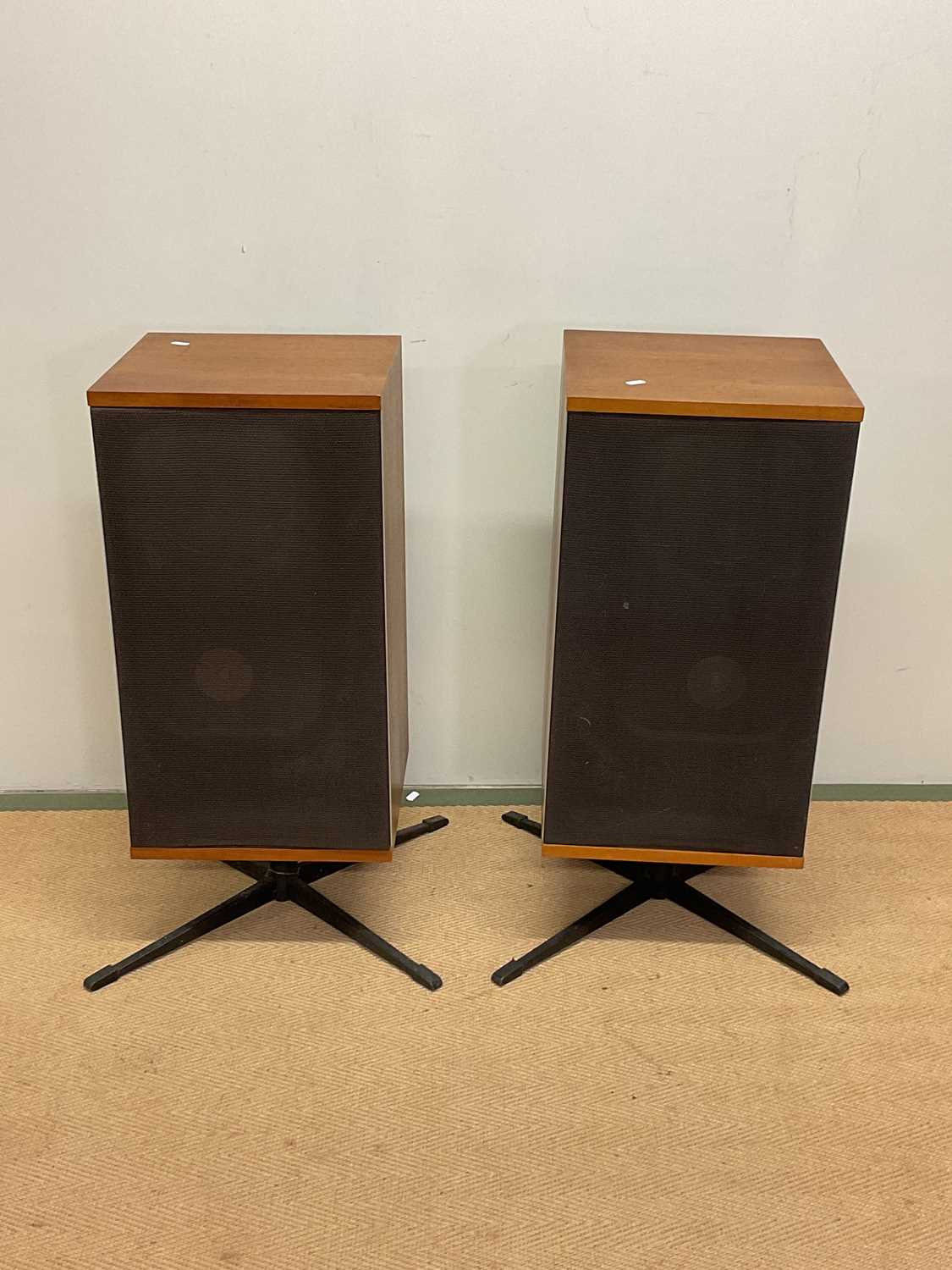 Lot 44 - BOWERS AND WILKINS; a pair of DM2 speakers,...