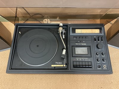 Lot 45 - A Garrard GA100 turntable and cassette with...
