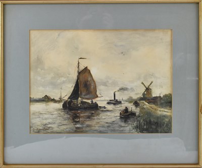 Lot 221 - UNATTRIBUTED; 20th century watercolour,...