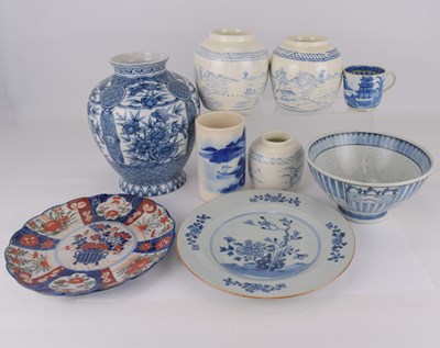 Lot 652 - Nine antique and modern Chinese and Japanese...