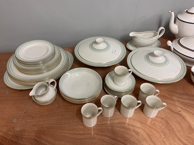 Lot 213 - SPODE; a 'Lausanne' pattern dinner service and...