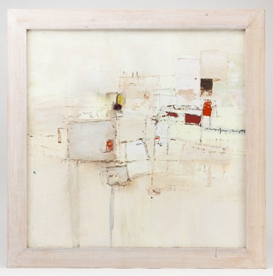 Lot 533 - UNATTRIBUTED; oil on canvas, abstract study,...