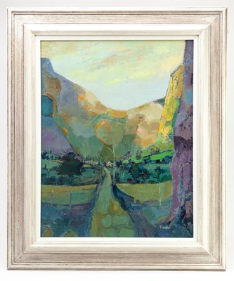 Lot 529 - TOM WANLESS ROI RBA; oil on board, 'Mountain...