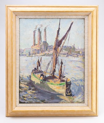 Lot 514 - LOUISA EMILY THOMSON (1883-1962); oil on...