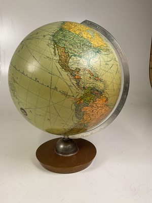 Lot 21 - A Globus terrestrial globe circa 1970, height...