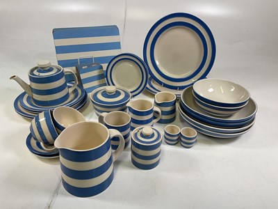 Lot 199 - T. G. GREEN; a collection of Cornishware...