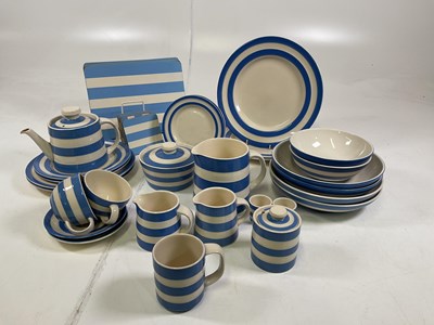 Lot 199 - T. G. GREEN; a collection of Cornishware...