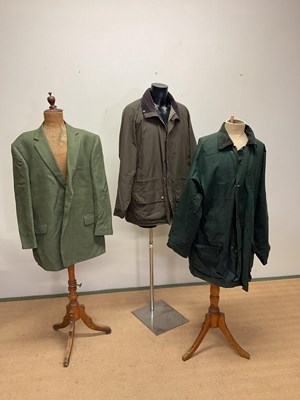 Lot 74 - A Marsden Barbour jacket size XXL, a waxed...