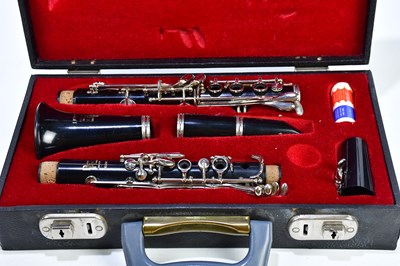 Lot 330 - BOOSEY & HAWKES; a cased clarinet.