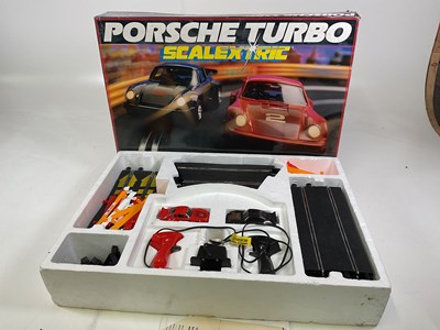 Lot 68 - A Porsche Turbo Scalextric set, boxed and...