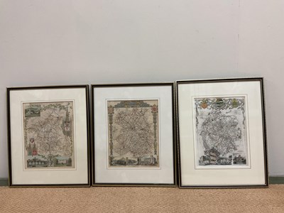 Lot 128 - UNATTRIBUTED; a collection of three maps...