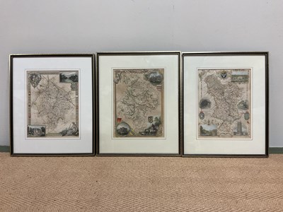 Lot 129 - UNATTRIBUTED; a collection of three maps...