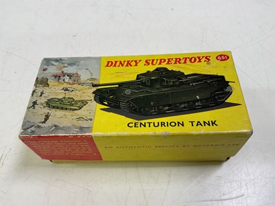 Lot 59 - DINKY; a Supertoys 651 Centurion Tank, in...
