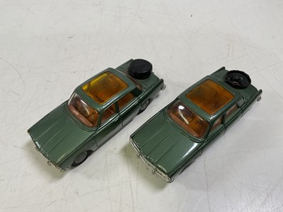 Lot 62 - CORGI; two Rover 2000 TC cars, one still with...