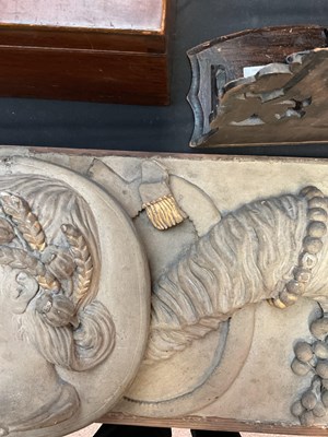 Lot 6 - An early 19th century carved frieze...