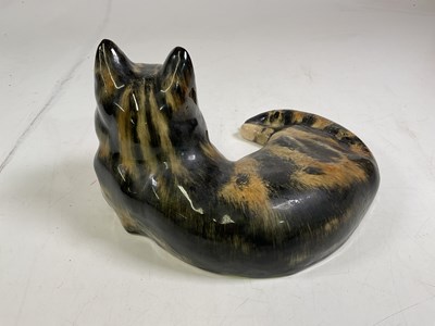 Lot 190 - WINSTANLEY; a model of a cat.