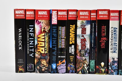 Lot 19 - MARVEL; a collection of graphic novels to...