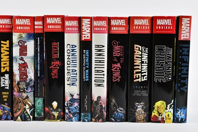 Lot 19 - MARVEL; a collection of graphic novels to...