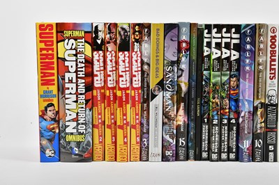 Lot 22 - COMICS; a collection of graphic novels to...