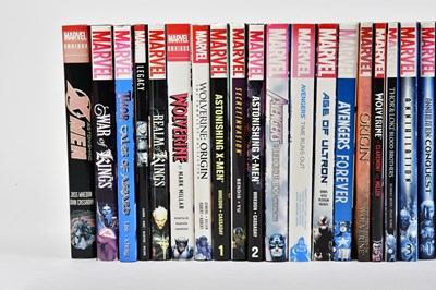 Lot 29 - MARVEL; a collection of graphic novels to...