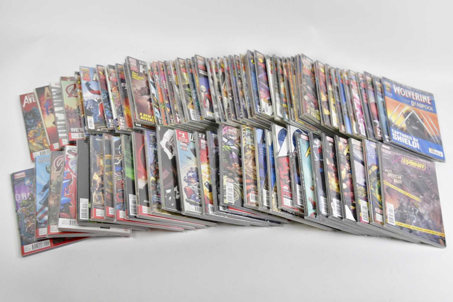 Lot 38 - MARVEL; a collection of comic books to