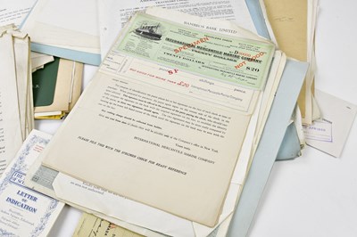 Lot 1181 - A collection of specimen and cancelled bank...