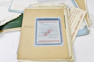 Lot 1181 - A collection of specimen and cancelled bank...