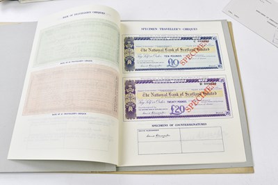 Lot 1181 - A collection of specimen and cancelled bank...