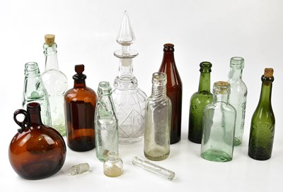 Lot 268 - A collection of vintage bottles including an...