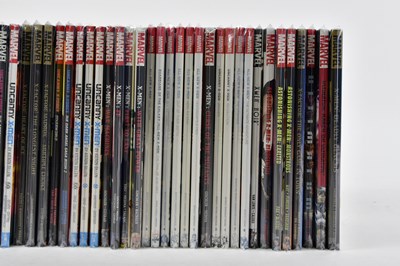 Lot 67 - MARVEL; a collection of hardback comics to...