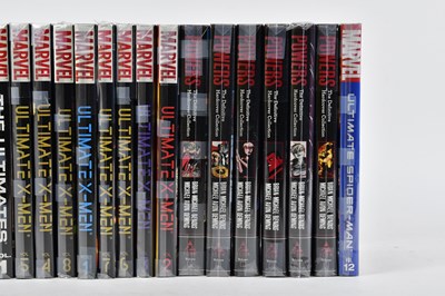 Lot 67 - MARVEL; a collection of hardback comics to...