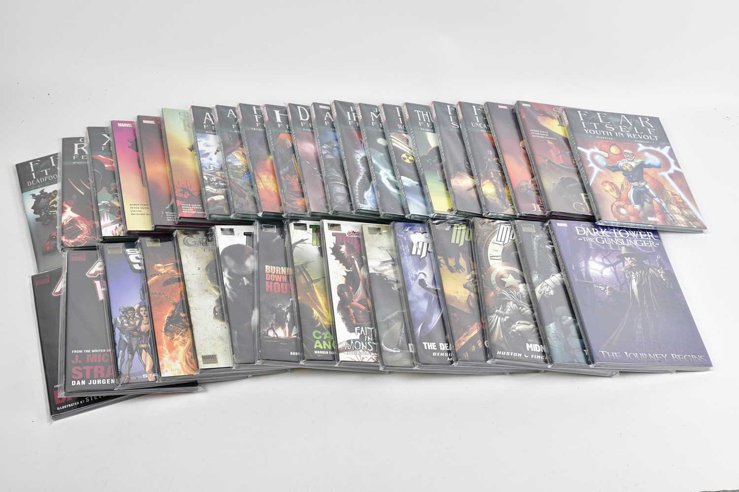 Comic Book Hardback Lot 73 - MARVEL; a collection of hardback comics to