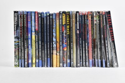 Lot 104 - D.C: a collection of hardback comics to...