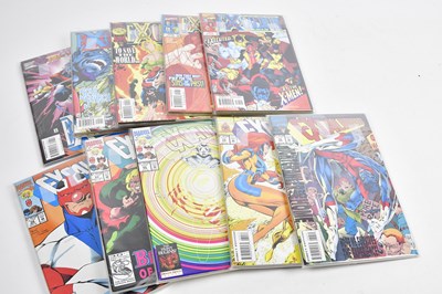 Lot 136 - MARVEL; a collection of hardback comics mainly...