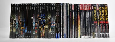 Lot 138 - COMICS; a mixed collection of hardback comics...