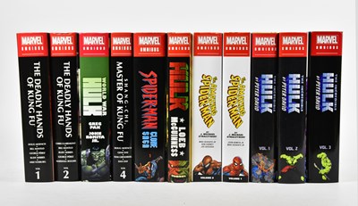 Lot 153 - MARVEL: a collection of hardback graphic...