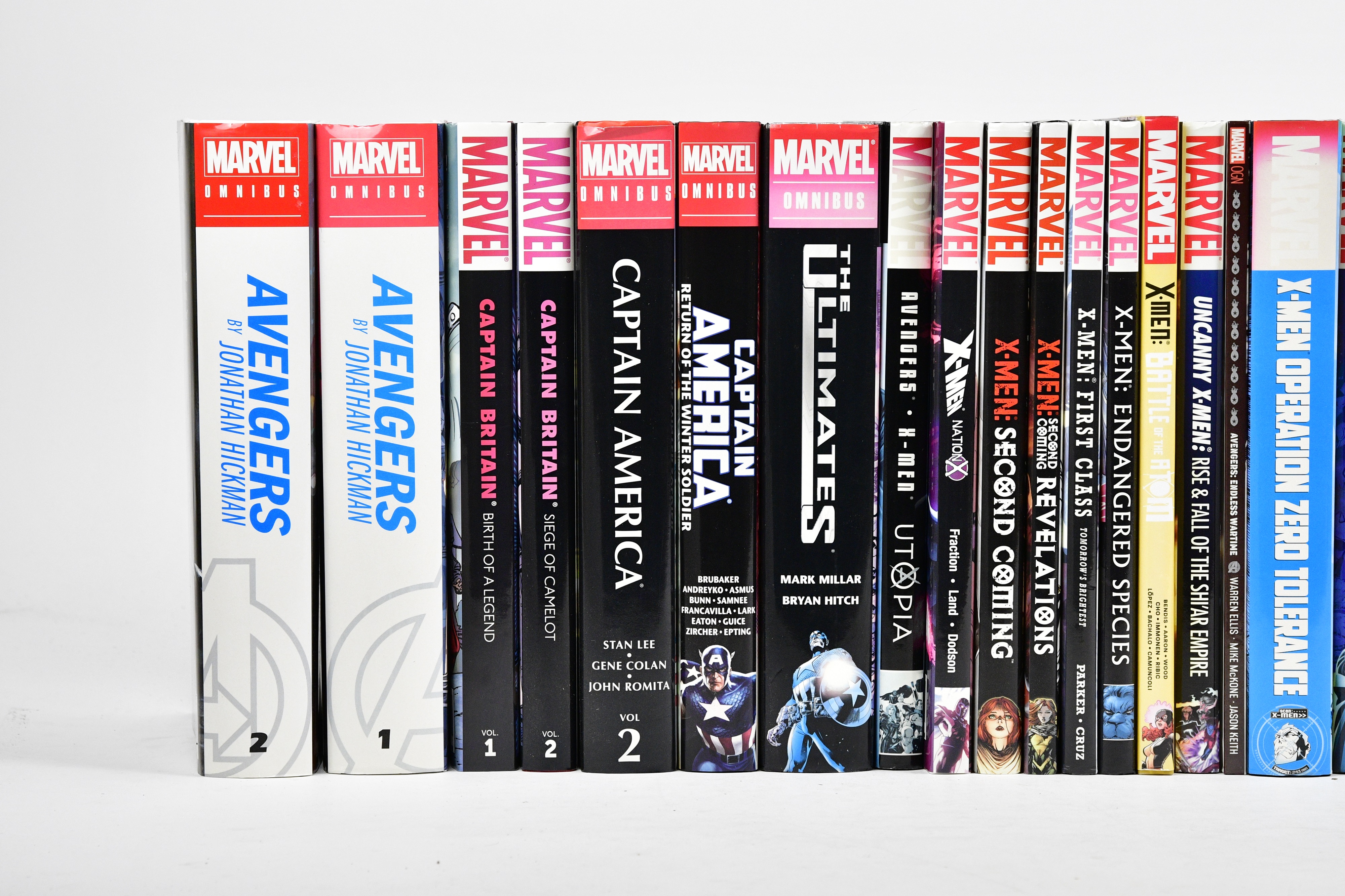 Lot 158 - MARVEL; a collection of hardback graphic