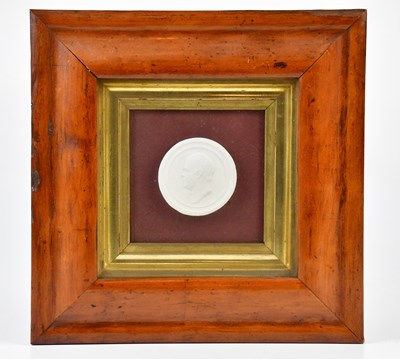 Lot 313 - A Grand Tour framed plaster intaglio,...