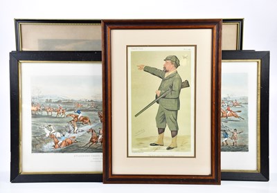 Lot 2399 - CHARLES BENTLEY AFTER ALKEN: a set of three...