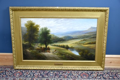 Lot 2541 - JOSEPH WRIGHTSON MCINTYRE (1841-1897); oil on...