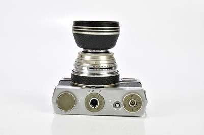Lot 1421 - WERRA; a Werra VXM 35mm film camera, together...
