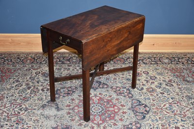 Lot 44 - A 19th century mahogany Pembroke table, with...