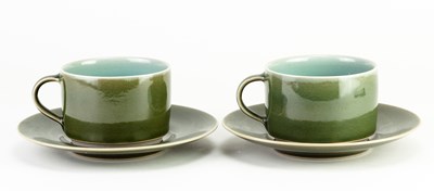 Lot 147 - CLAUDIA LIS (born 1969); a pair of stoneware...