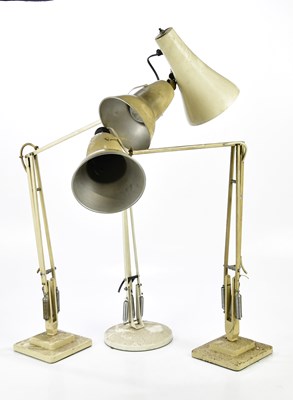 Lot 2226 - Three vintage Anglepoise type lamps (3).