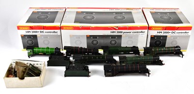 Lot 431 - HORNBY; three box controllers including...