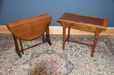 Lot 50 - A Victorian mahogany drop-leaf Sutherland...